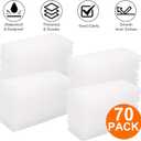 70Pack Self-Seal Bubble Out Bag Pouches 4 x 8 Inch Small Bubble Pouches Bags, Double Walled Bubble Cushioning Bags, Self-Sealing Protective Wrap Cushioning Bags for Shipping, Packing, Moving