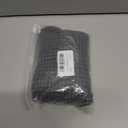 HFCNMY Stool Covers Rectangle,2 Pack Stretch Bar Stool Covers Jacquard Washable Counter Saddle Seat Cover with Elastic Band for Wooden Metal Bench(Dark Grey)