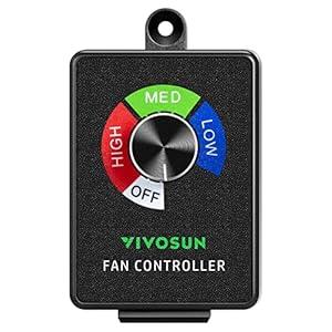 VIVOSUN Variable Fan Speed Controller, Speed Adjuster for Inline Duct Fan in Ventilation System