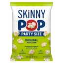 SkinnyPop Popcorn, Original, Whole Grain, Dairy-Free Snack, 8oz Family Size Bags (6ct), BBD 10-31-26