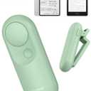 Maxonar Magsnap Remote Page Turner for Kindle Paperwhite/Oasis & Kobo, Never Lose Parts, 100-Hour Battery, RF Connection, 2-in-1 Page Clicker Works with Tablet/iPad, Ideal Gift for Book Lovers (Green)