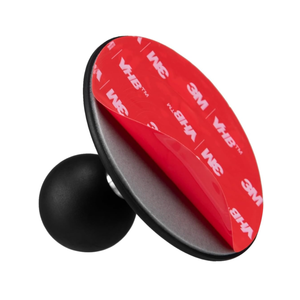 FANAUE Flex Adhesive Ball Base Compatible with RAM Mounts B Size Double Socket Arm, 1" Ball Head Adapter for Motorcycle Phone Mount Bike Phone Holder, Suction Cup Base for Mounting on Car Dashboards