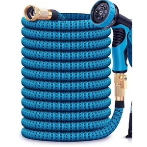 75 ft Expandable Garden Hose - Lightweight, Ultra Flexible, Durable, Kink-Free Expanding Garden Hoses - RV, Marine and Camper Heavy Duty Water Hose
