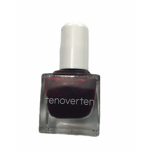 Tenoverten - Natural Nail Color | Clean, Natural, Non-Toxic Nail Care (0.45 fl oz | 13.3 mL) 3 Pack Purple, Dark Purple, Red