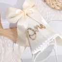 Boho Beige Bow Half Birthday hat-1/2 Birthday Decorations,Glitter Number Cone Hat,Princess Hat,Photo Props Cake Smash