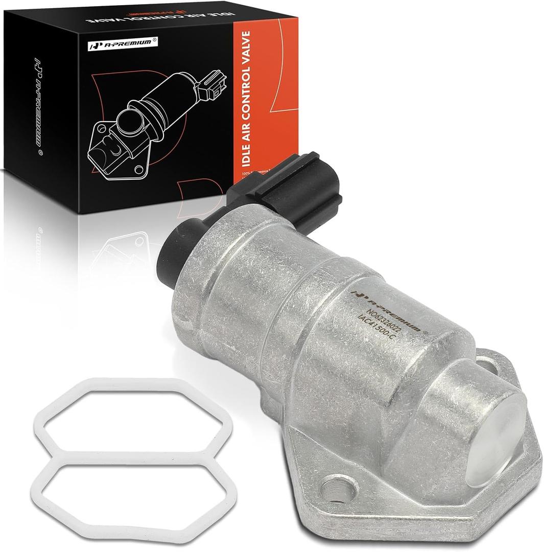 A-Premium Fuel Injection Idle Air Control Valve IAC - 6Cyl 4.0L - Compatible with Ford Explorer Sport 2001-2003, Explorer Sport Trac 2001-2005, Ranger 2001-2011 & Mazda B4000 2001-2010, for# 1F2220660