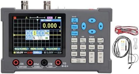 DSO3D12 Digital Oscilloscope 3 in 1 120M 250MSa / s 3.2in Screen Display Channel Digital Oscilloscope Bandwidth and Multimeter and Generator