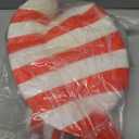 BobbleT American Flag Overall Shorts Patriotic 4th of July Outfit Costume with Hat Sunglasses for Men & Women Parade Party (XXL)