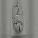 I-MART 4 Pcs Japanese Tea Cup Set, Chinese Style Ceramic Kung Fu Cups for Matcha, 5 oz Small Asian Tea Set, Traditional White Porcelain Cup Gift for Home or Office