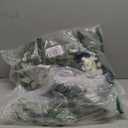 Roahosy 2PCS Artificial Rose Flower Garland Floral Arrangements, Dusty Blue Flowers Wedding Aisle Decorations Flower Swag for Wedding Arch Backdrop Chair Decor Table Centerpieces