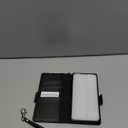 TUCCH Case Wallet for Galaxy S25 Ultra, Kickstand [RFID Blocking] Card Holder, Folio Magnetic PU Leather [TPU Shockproof Interior Case] Protective Folio Cover Compatible with Galaxy S25 Ultra, Black