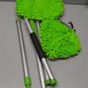 Ordenado 62" Car Wash Brush Kit Mitt Mop Sponge with Long Handle Chenille Microfiber Car Cleaning Brush Kit Supplies Car Washing Mop Kit Car Care Kit of Scratch-Free Replacement Head for Car RV Truck