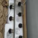 10-Light Bathroom Vanity Light Brushed Nickel,64.5in Vanity Lights with Square Frosted Glass,Modern Bathroom Wall Lights Fixtures Over Mirror,Wall Sconces Lighting for Bedroom Living Room,E26