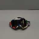 Motorcycle Goggles Dirt Bike Goggles Windproof ATV Dustproof Racing GogglesScratch Resistant Ski Goggles Protective Safety Glasses PU Resin 