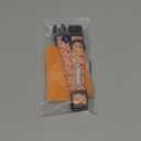 Babole Pet Fall Dog Collar, Fall Orange and Red Plaid Puppy Collar, Adjustable Cotton Holiday Tanksgiving Dog Collars for Small Medium Large Boy&Girl Dogs S