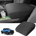 Center Console Cover for Dodge RAM 2019-2024 2025 - Neoprene Armrest Box Lid Protective Cover for Dodge RAM 1500 2500 3500 Interior Accessories (Bucket Seat Only)