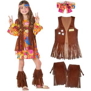 Morph 70s Outfits For Girls, Girl Hippie Costume, 60s Outfits For Girls, Hippie Costume For Kids, Kid Disco Outfit Morph 70s Outfits For Girls, Girl Hippie Costume, 60s Outfits For Girls, Hippie Costume For Kids, Kid Disco Outfit