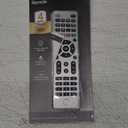 GE 4-Device Universal Remote Control, Designer Series, Brushed Nickel/Silver, 33709