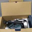 Rowenta Iron, Focus Excellence Stainless Steel Soleplate Steam Iron for Clothes, Retractable Cord, Powerful steam, LED Display, 1750 W Ironing Clothes, Cordreel, Green DW5432 