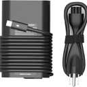 65W 45W USB C Laptop Charger for Dell Latitude 7420 5420 5520 5430 5440 7440 5450 5530 7330 7430 5540 5320 7320 9430 3450 3550 7410 2in1, XPS 13, Chromebook 3100 Computer Type C AC Adapter Power Cord