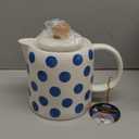 LONGSEED 1.0Liter Ceramic Electric Kettle, 1000W Rapid Boil, Tea Kettles Pot & Hot Water Boiler For Coffee & Tea, Teapot Auto ShutOff, BoilDry Protection