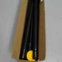 Thestoa Shower Curtain Rod Adjustable 43-78 inch, 1"Diameter Spring Tension Curtain Rod No Drill, Anti-Rust Non-Slip Shower Rod, Black Shower Curtain Rod for Bathroom Tension