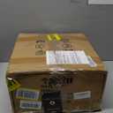 Arc Floor Lamp with 3 Color Temperatures, LED Gold Floor Lamp with Remote & Stepless Dimmable Bulb, Boho Standing Lamp with Rattan & Fabric Shades, Farmhouse Tall Lamp for Living Room Bedroom