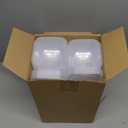 100 Pack 16 oz Tamper Proof Clear Deli Containers with Lid Disposable Square Plastic Deli Sandwich Tiramisu Airtight Meal Container for Refrigerator Dishwasher Microwave Take out Kitchen