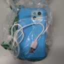 MOMILLA Kids Toys Smart Phone, Dual Camera with Stickers, 3.97" Touchscreen, 200+ Educational Puzzle Games, Learning Toys with Parental Control for Ages 3-8, Birthday Gift (Blue)