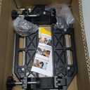 DUEBEL Aluminum Alloy Door Hinge Jig Woodworking Hole Opener Slotting Locator Wooden Door Hinge Hole Guide Door Lock Jig for Door Lock Installation