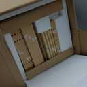 Royal Windsor Small Night Stand Set of 2, Fluted Nightstand with 2 Drawers, Side End Table with Storage, Modern Night Stand Bedside Table for Small Indoor Rooms, Natural Oak