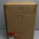 32" Cat Scratching Post for Indoor Cats, Sisal Cat Scratcher with Plush Perch, Large Scratch Post with Bed, Removable Cover, Sisal Fabric,Light Grey