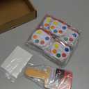 Sabary 30 Set Mini Watercolor Paint Set Gifts Bulk Include Watercolor Painting Kits with Seal Bags and Sheets Glue Points Cards DIY Gifts for Art Party Supplies Favors Birthday