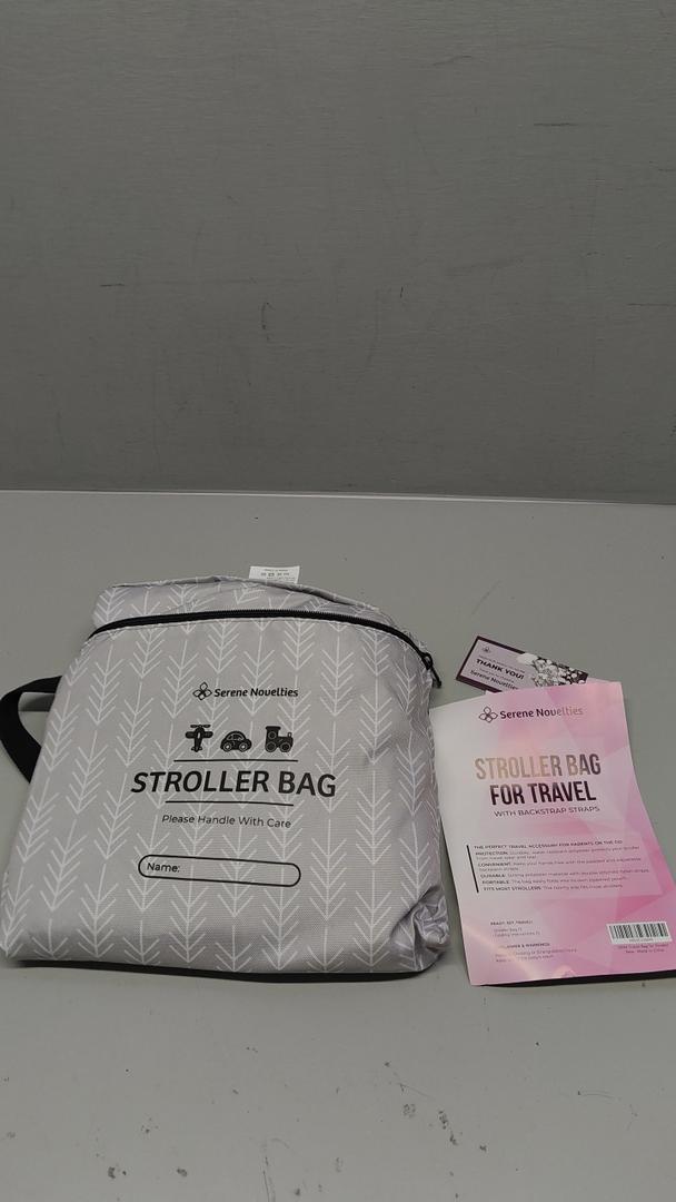 Stroller Travel Bag for Airplane - Padded, Nylon Stroller Bag with Backpack Straps for Easy Traveling with Baby or Toddlers