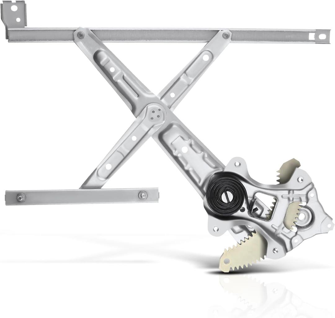 A-Premium Front Left Driver Side Power Window Regulator Without Motor Compatible with Honda Civic 2012-2015 Sedan 4-Door