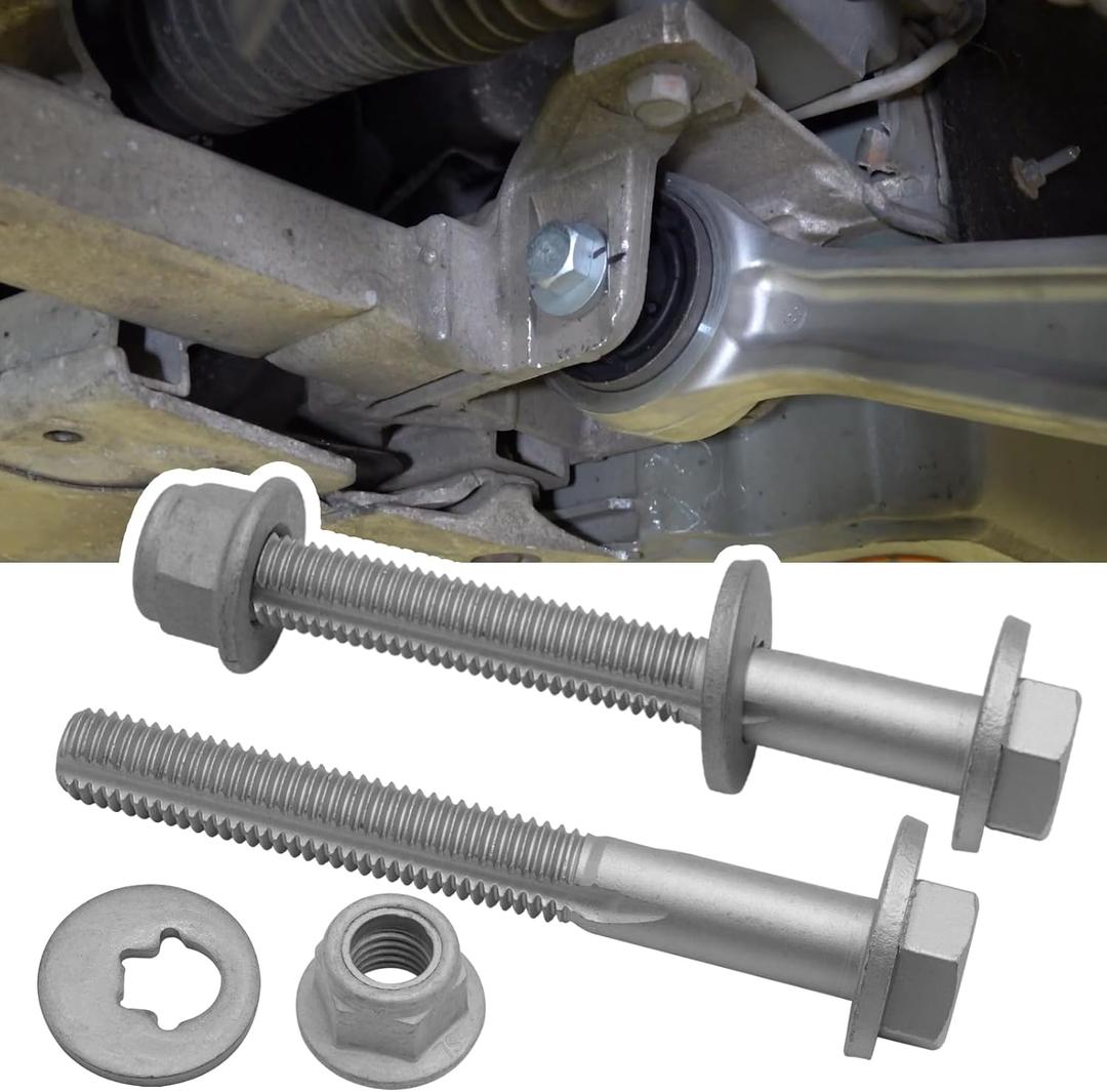 Jaronx Compatible with Tesla Model S/X Front Lower Control Arm Bolt Replacement, M14x2.00x114 [10.9] - G720 2007106 Cam Suspension Bolt Assy for Tesla Model S 2012-2021, X 2016-2020 (2PCS)