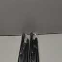 2 Pack Black Tension Curtain Rod for Windows 28 to 48 Inch,7/8"Small Shower Curtain Rod for Bathroom, Pressure Spring Tension Curtain Rod No Drilling for Closet Doorway Kitchen