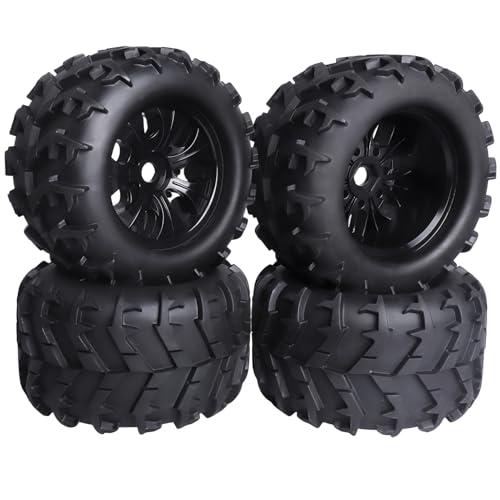 HobbyPark 3.2 17mm Hex RC Monster Truck Wheels and Tires Set for 1/8 Scale Arrma Kraton 6s Notorious Traxxas Maxx Tmaxx E-Revo 2.0 3.3 HPI Savage