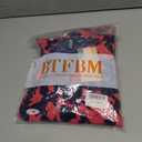BTFBM Women Summer Dresses Casual Sleeveless Floral Maxi Dresses (XL)