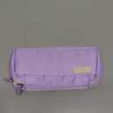 QIANPA Small Pencil Case Organizer with Zipper, Light Pouch Aesthetic, Purple Bag for Men & Women
