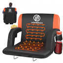HOPERAN  Outdoor Orange 21 in.W Heated Stadium Seats for Bleachers with Backs and Cushion Wide 