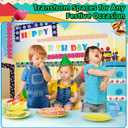 6 Rolls 196.8 Ft Disco Ball Bulletin Board Border Set - Classroom Trim - Colorful Supplies for Teachers, School & Office Decor - Perfect Birthday Theme