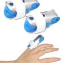 Pinky Finger Splint Kids, 2PCS Trigger Finger Splint for thumb Arthritis Broken Fingers Knuckle Immobilizationm, Finger Braces Joint Stabilizer (Blue All small size)