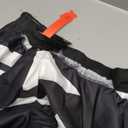 Afibi Women Chiffon Mopping Floor Length Big Hem Solid Beach High Waist Maxi Skirt (3X-Large, Black 3)