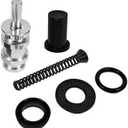 11/16" Bore Front Master Cylinder Rebuild Kit For 1996-2007 Harley Davidson Dyna/Electra Glide/Road Glide/Road King/Street Glide Models with Dual Discs, Replace 45072-96,45072-96A