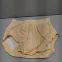 Adult Diaper Cover Waterproof, Reusable Incontinence Plastic Pants Underwear, High Waist Leakproof Absorbent Rubber Diapers (Large, Beige)