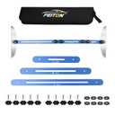 FEITON Stair Tread Template Tool with Portable Storage Bag, Stair Tread Shelf Layout Tool Set Measuring (Blue), S1, Blue+Bag