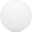 White Glass Globe Lamp Shade Replacement Glass Globe Shade Acrylic Lamp Post Globe Round Ball Lamp Cover for Pendant Wall Lamp, G9 12cm