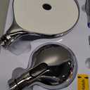 MakeFit Dual Filtered Rain Shower Head Combo, Handheld Shower Head with Adjustable Bar - Rainfall Shower Head And Showerhead with Filter for Hard Water - Removes Chlorine (Premium Chrome)