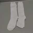 Leotruny 2 Pairs Women's Cotton Opaque Knee High Socks
